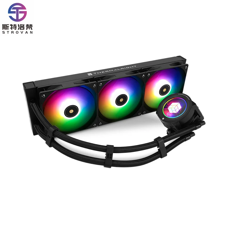 

For CORE VISION CV360 Integrated Water-Cooled Radiator Copper Plastic Horizon Core Heatsink ARGB FAN Computer Cases