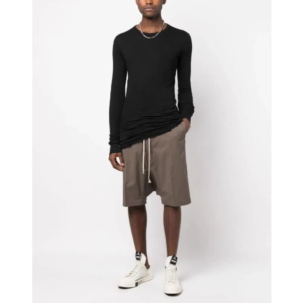 RO High Street Shorts Mens Cotton Workwear Haren Adjustable Crotch Five Part Pants Youth Summer Fashion Casual Fashion Shorts