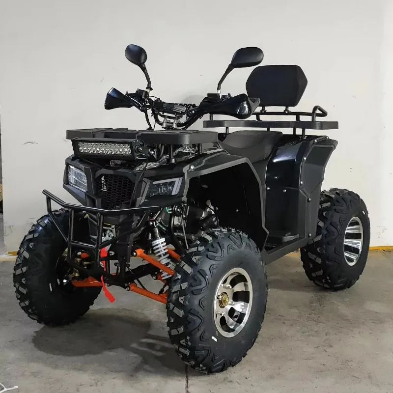High Quality 10 Inch All-terrain Vehicle Beach Snow Go Kart 200CC Four-stroke Off-road Car Gas Off-road Kart