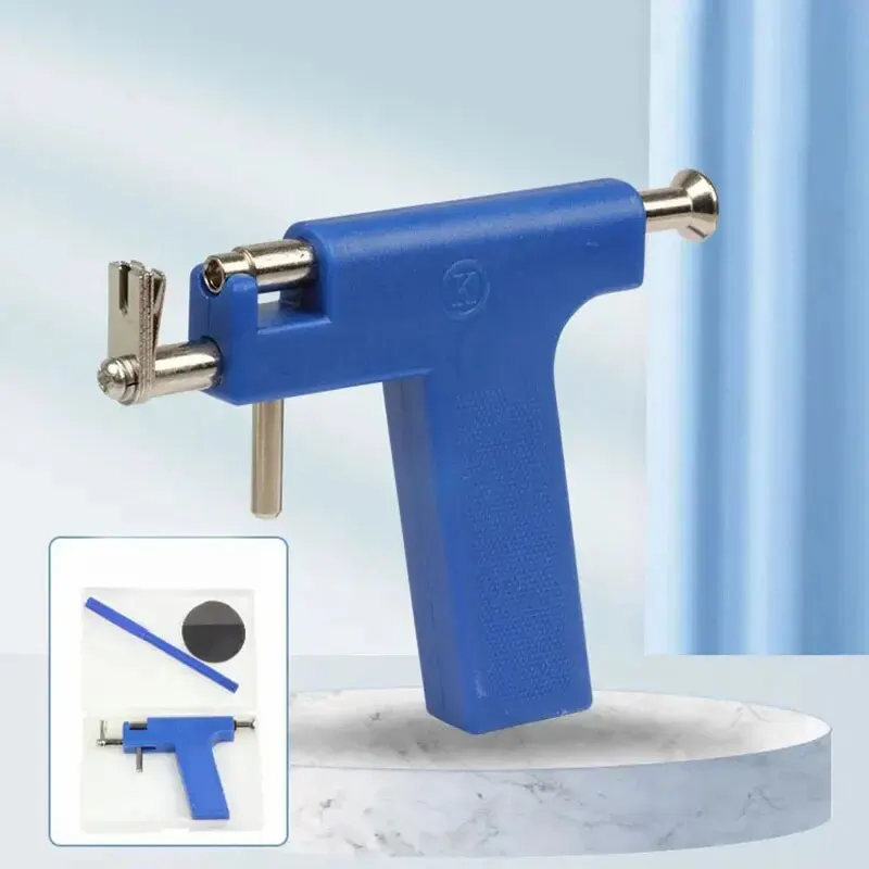 【Hot sales】Ear Piercing Tool Ear Piercing Gun Painless Ear Piercing Gun Stainless Steel Ear Stud Gun Ear Piercing Tool