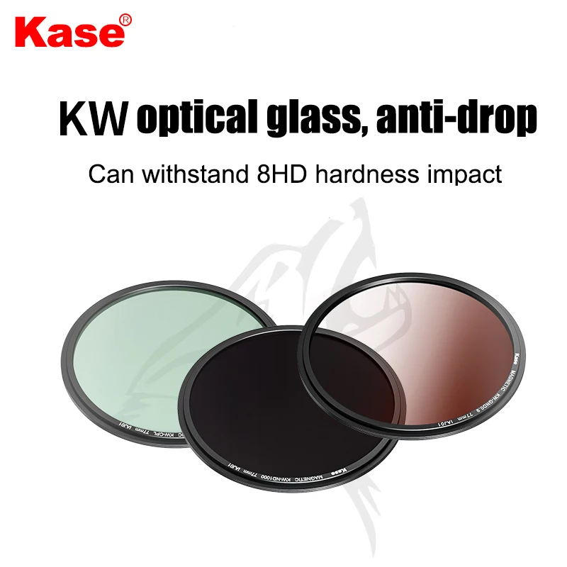 Kase Magnetic Filter KW MCUV CPL Polarizer ND GND Filter Kits 67mm 72 mm 77mm 82mm 95mm