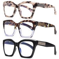 JM Anti-Blue Light Reading Glasses Good Quality Prescription Glasses For Women Fashion Square Reading Computer Eyeglasses
