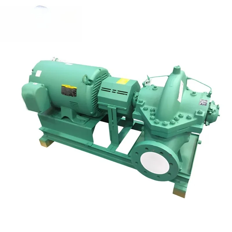 Single Stage Double Suction Centrifugal Pump High Efficiency Water or Industrial Irrigation and Fire Fighting Systems
