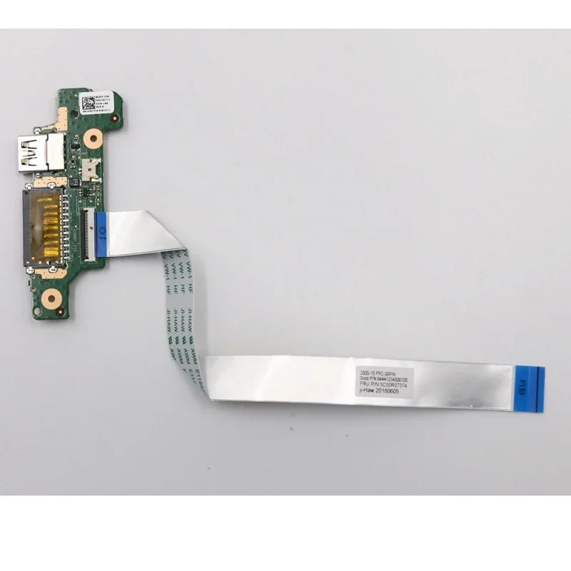 New USB card reader board w/cable for Lenovo Stanley 330s-15ikb 330s-15as 5c50r0737 4 30 pin