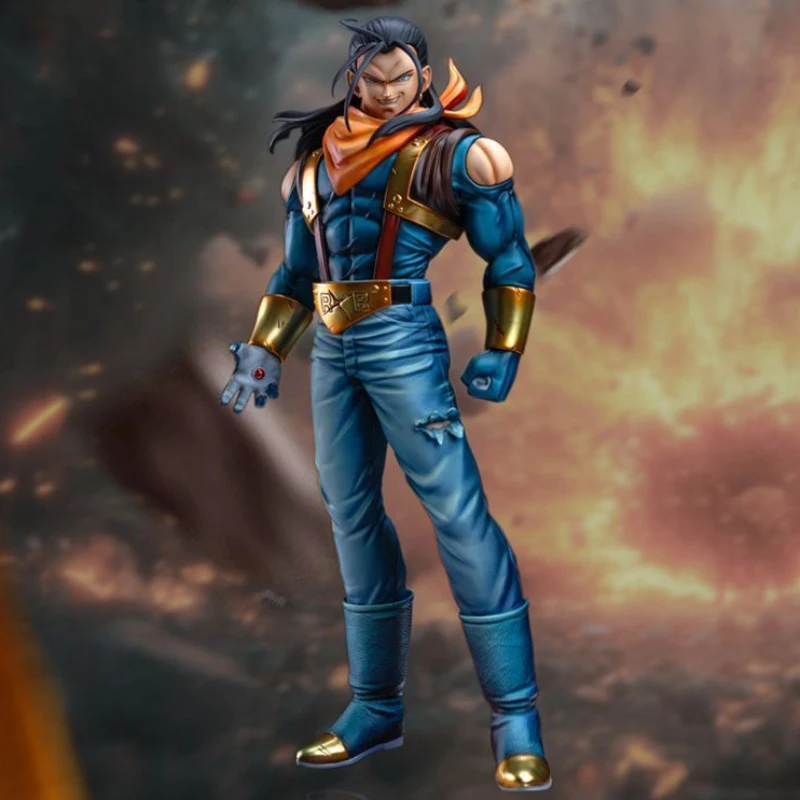 33cm-anime-dragon-ball-z-android-17-model-dbz-lapis-action-figure-manga-super-saiyan-figurine-collection-gk-statue-toys-gift