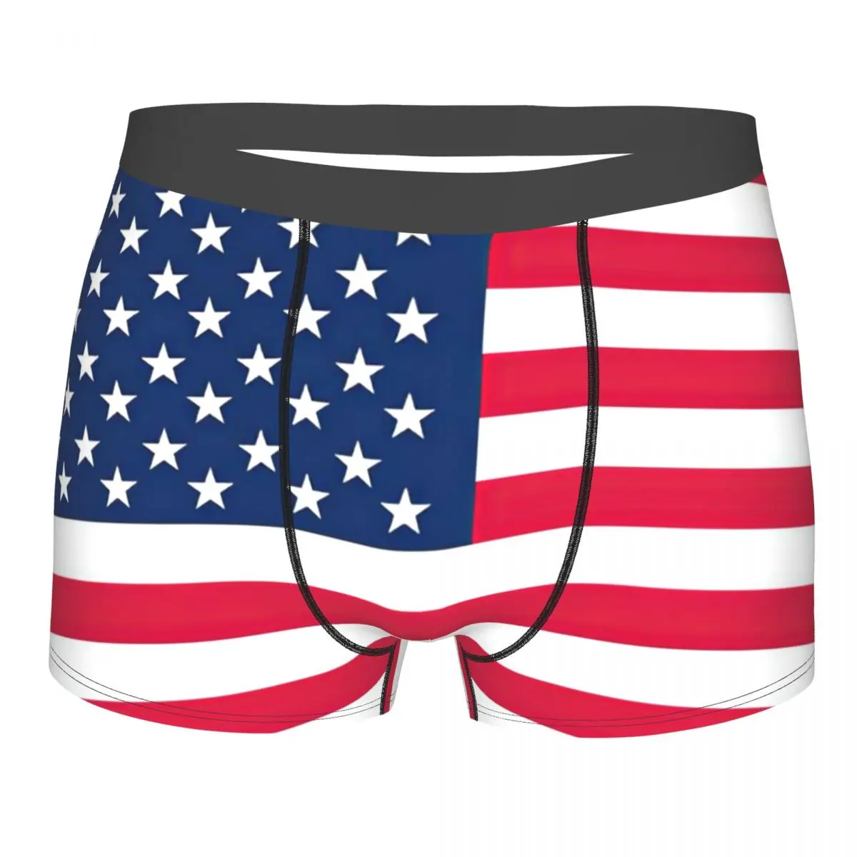 

Flag Of The United States Of America Underpants Breathbale Panties Male Underwear Print Shorts Boxer Briefs