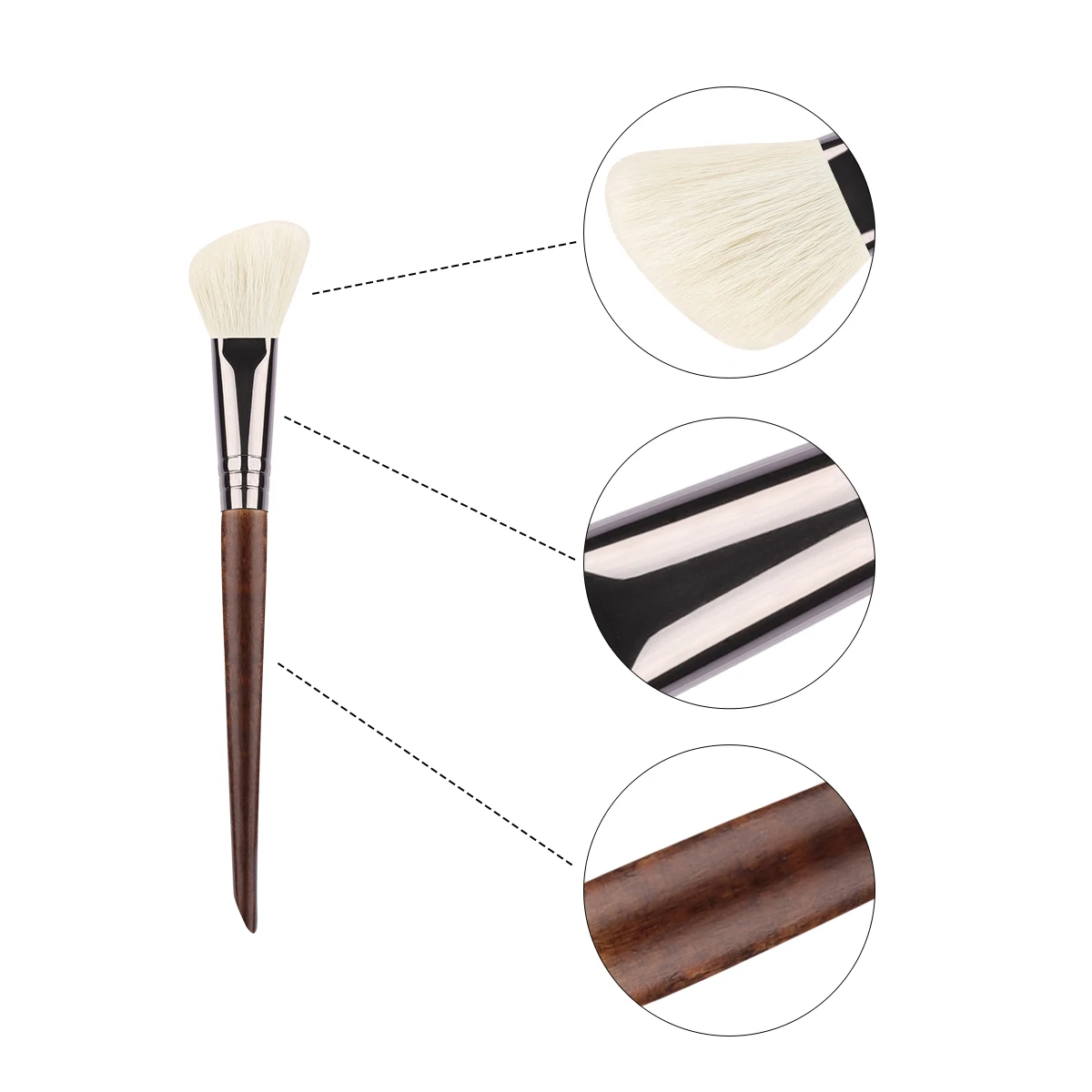 OVW Makeup Brushes Set Cosmetic Makeup Tools 22pcs  Natural  Hair Powder Foundation Highligh Lip Sculpting Blusher Eyelash