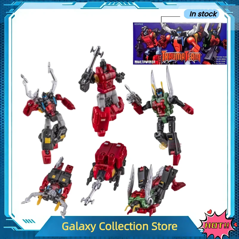 Em Estoque Novos Brinquedos de Transformação Newage Insecticons NA H10B H11B H12B Conjunto Shrapnel Kickback Bombshell