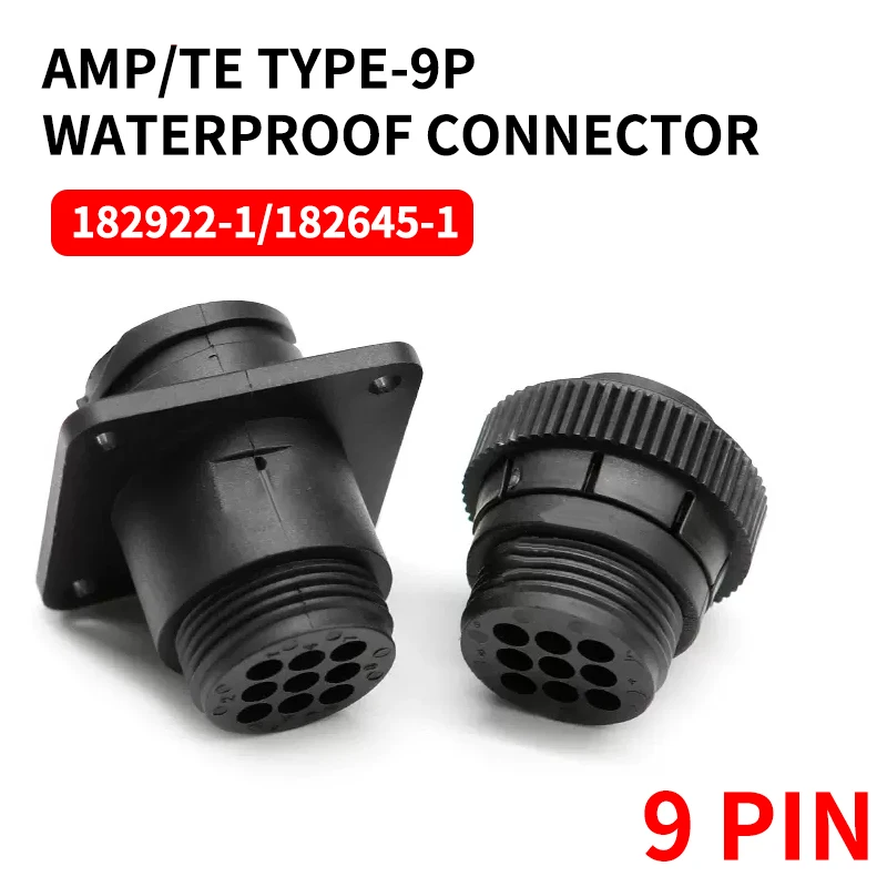 1 set 9Pin AMP/TE type 182649-1 206043-1 auto sensor plug connector for SMEMA Car,14P plug with Pin