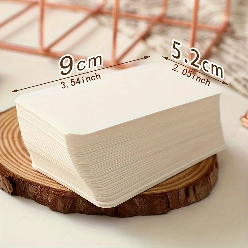 50 Out of Uniquely Textured Blank Cards, Perfect for Creating Kraft Paper Postcards,Doodles,Bookmarks,Notes, And Flashcards