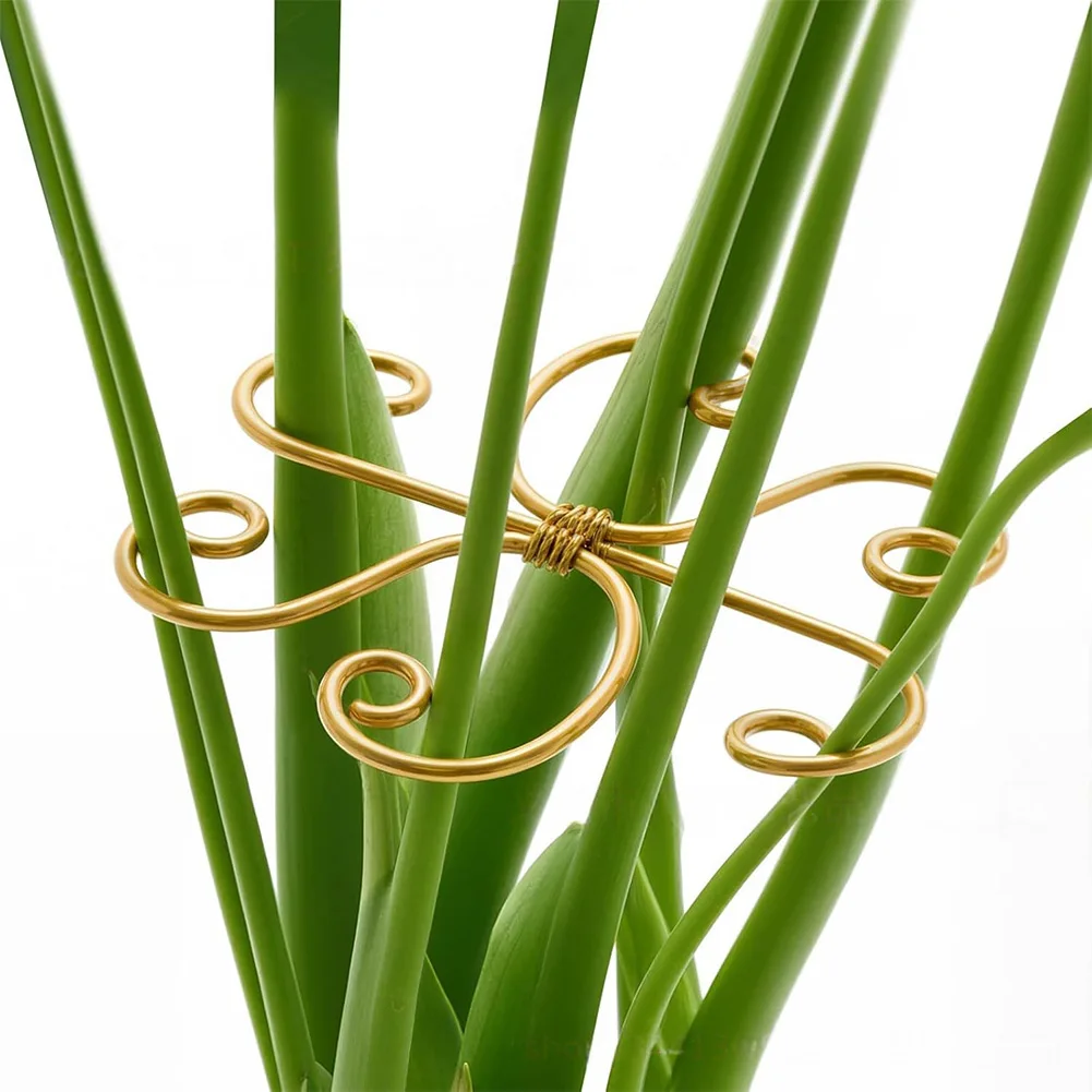 5PCS Metal Plant Support Frames for Garden Structures That Promote Natural Plant Development and Posture Control