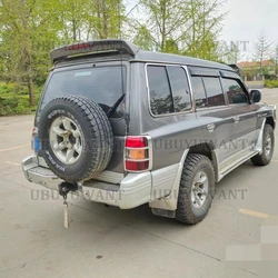 For Mitsubishi Pajero V33 Spoiler ABS Material Car Tail Primer Color Rear Spoiler 2001-2005