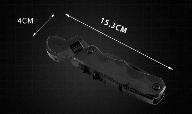 مفتاح نشاط جديد متعدد الوظائف في الهواء الطلق، أداة محمولة قابلة للطي وقابلة للتعديل