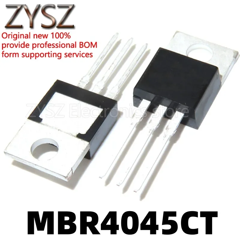 1PCS MBR4045CT CL LCT 40A 45V in-line Schottky diode TO220 iron head