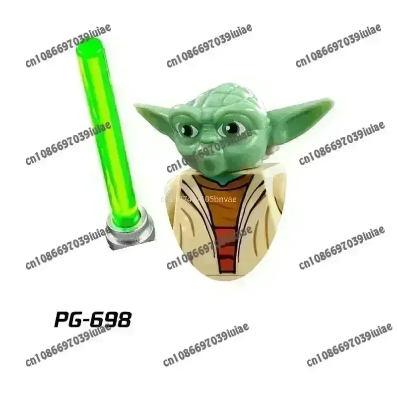 HEROCROSS Figurine Robot Comte Dooku Obi-Wan, Briques de Construction à Assembler, Jouet, Cadeau d'Anniversaire PG635 PG640