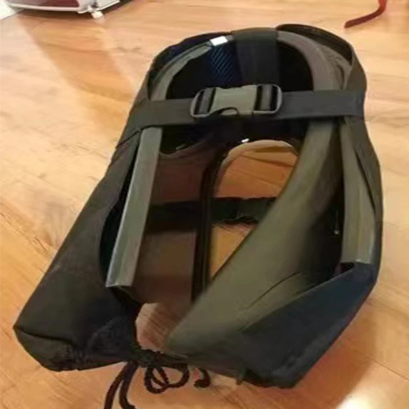 HUAYU flipper bag long flipper foldable curved flipper strap bag can be placed in the suitcase, easy to carry on the plane