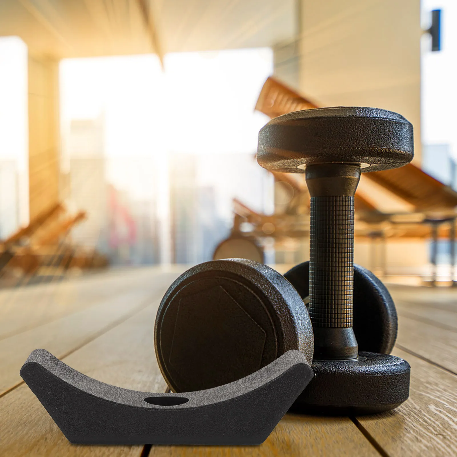 

4Pcs Dumbbell Storage Rack Strong Load Bearing Capacity Floor Protecting Weight Stand for Dumbbells Gym Equipment