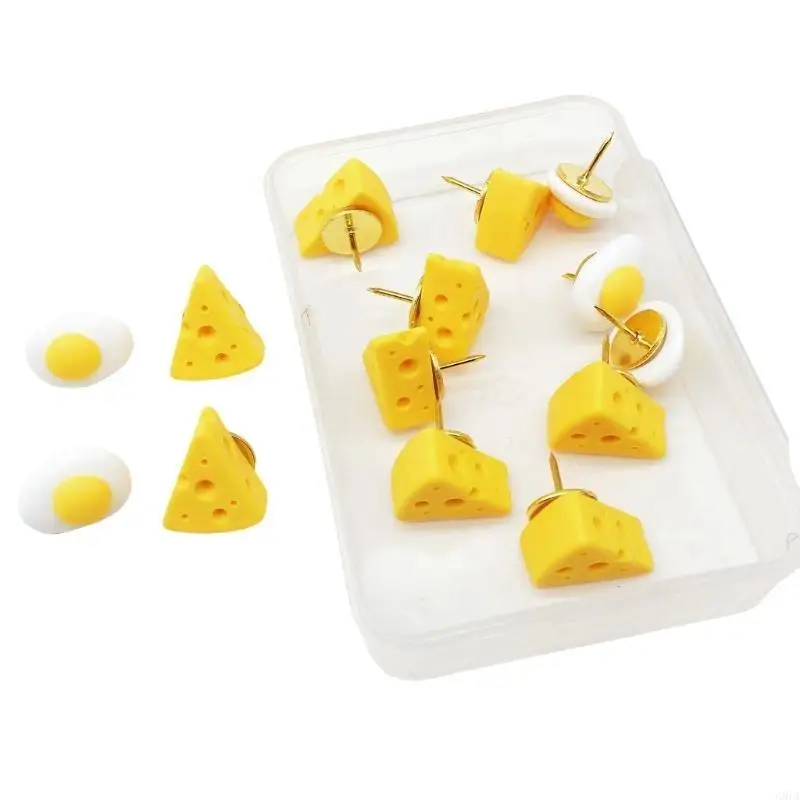 G8TA 20PCS Декоративные штучки для пинсов смола Pushpin Cork Utempt Board Thugs Thrafs для офисной школьной доски Корк Борд