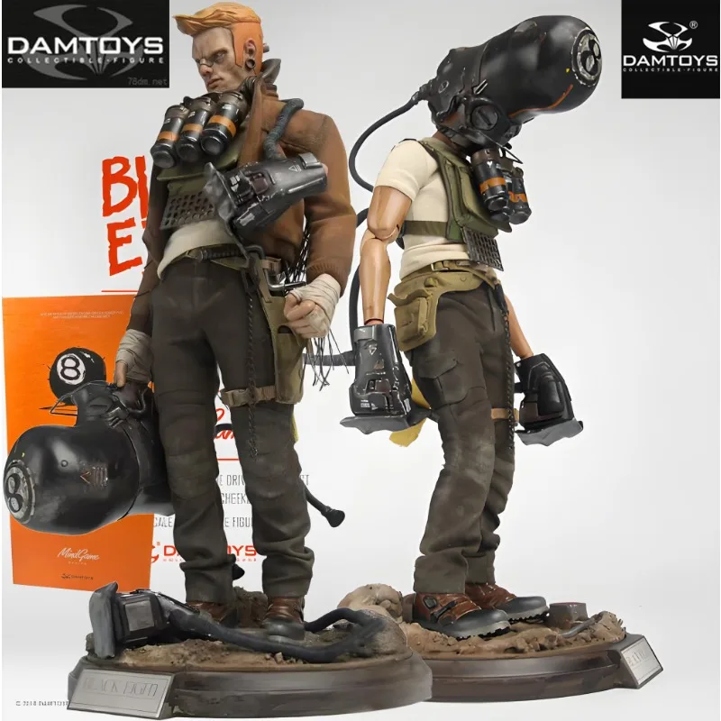 

[Точечная поставка] Damtoys, настоящая подвижная кукла серии Mindgame, серия Gobi Team, черная 8, 1/6, подвижная модель, стиль Tough Guy, подарок для мальчика