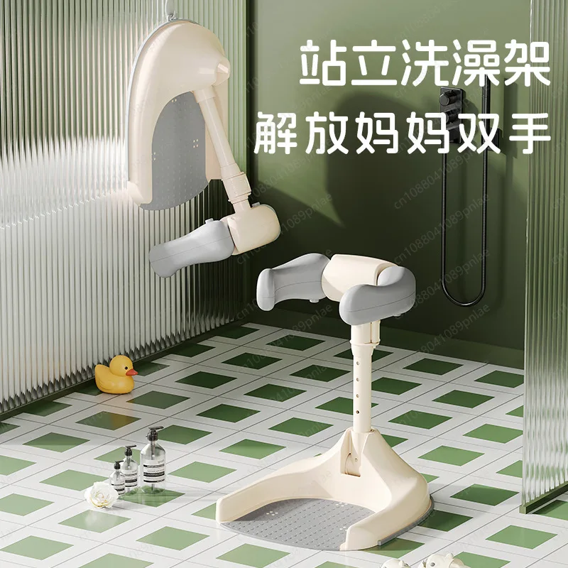 

Стоячая полка для ванны и ванны, удобная полка для мытья задницы