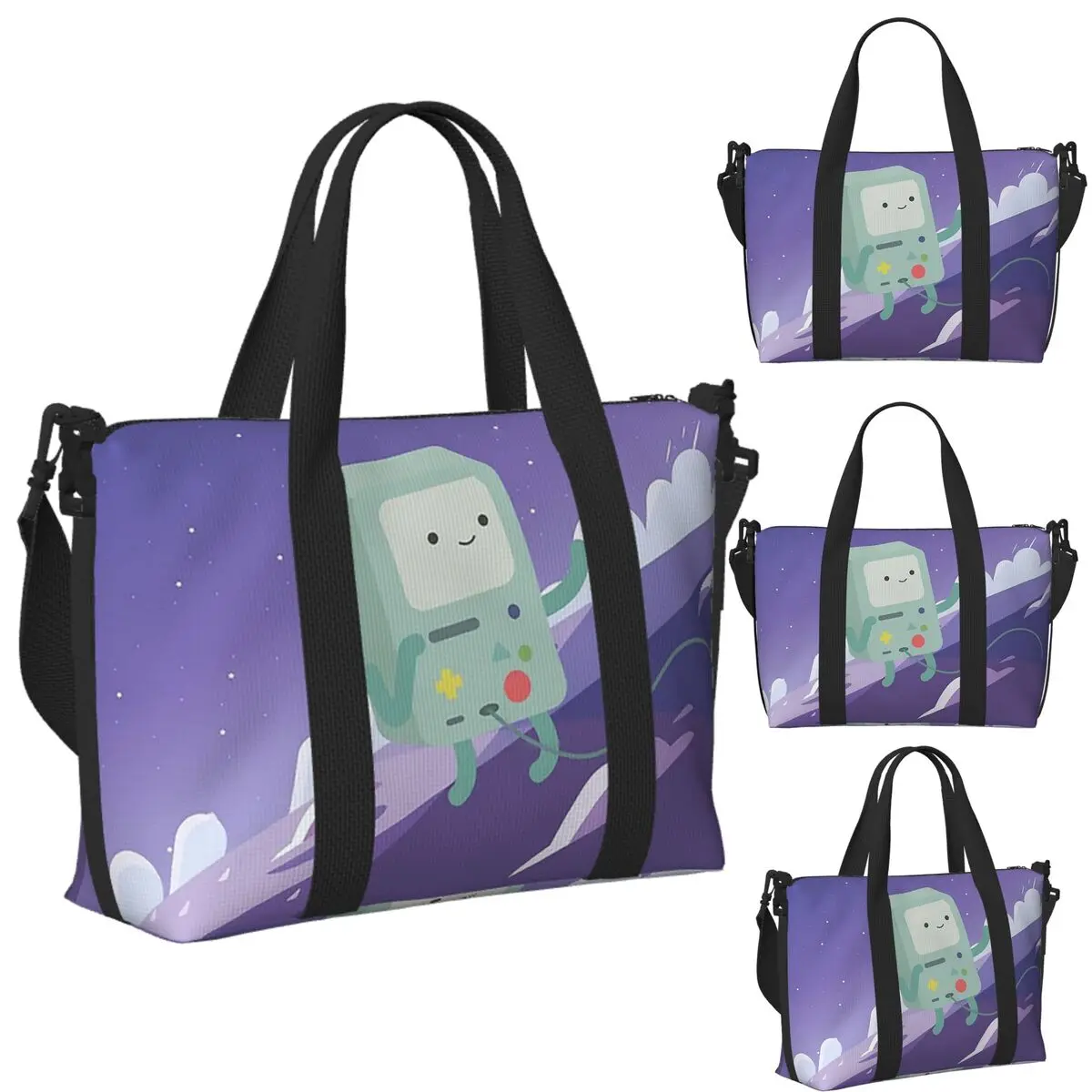 

Плавающая пляжная дорожная сумка Bmo (Время приключений), большая вместительная сумка-тоут для тренажерного зала, йоги, женская дорожная сумка для покупок