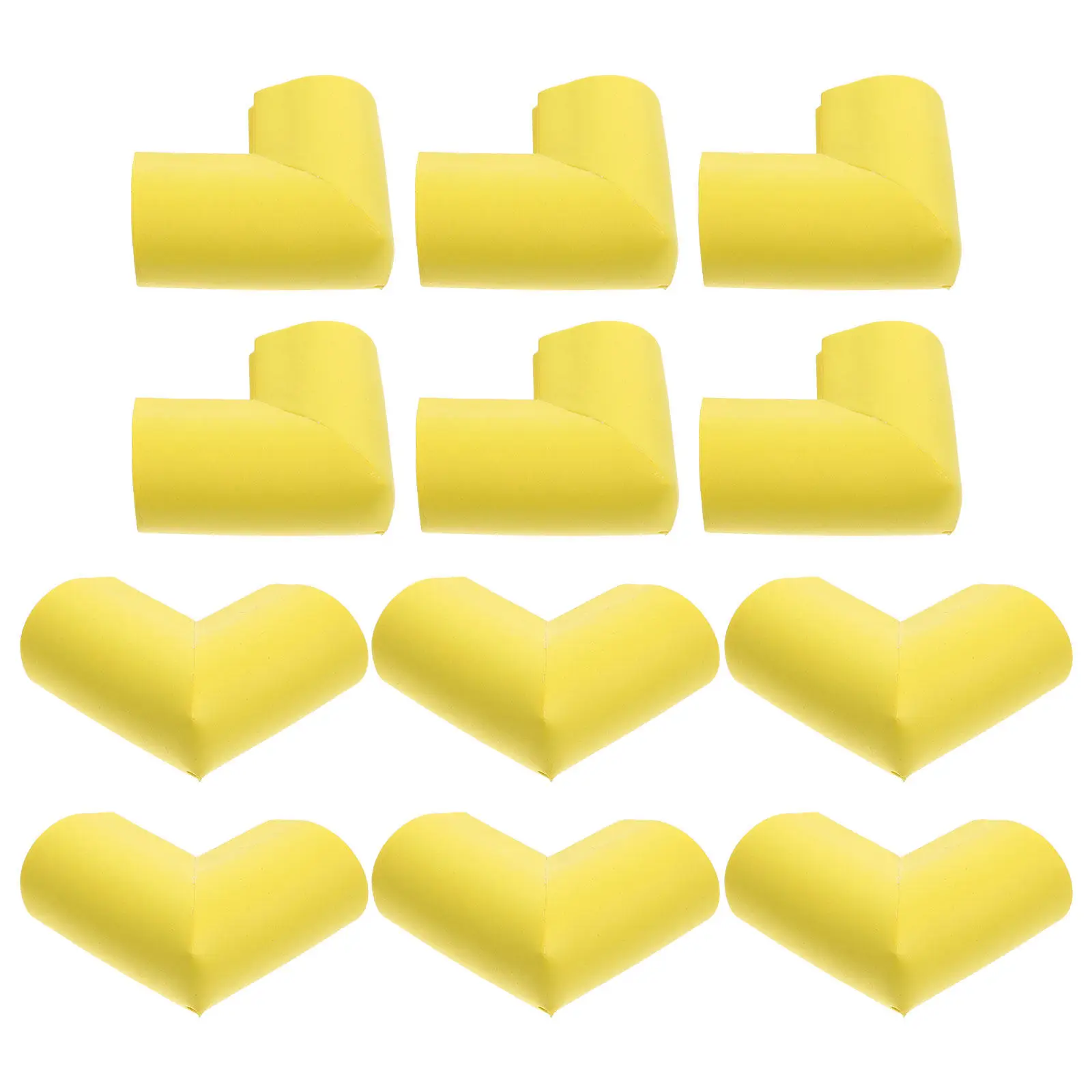 12Pcs Corner Protector Foam Furniture Corner Guards Table Bed Bumpers Protective Covers for Moving Transport Collision