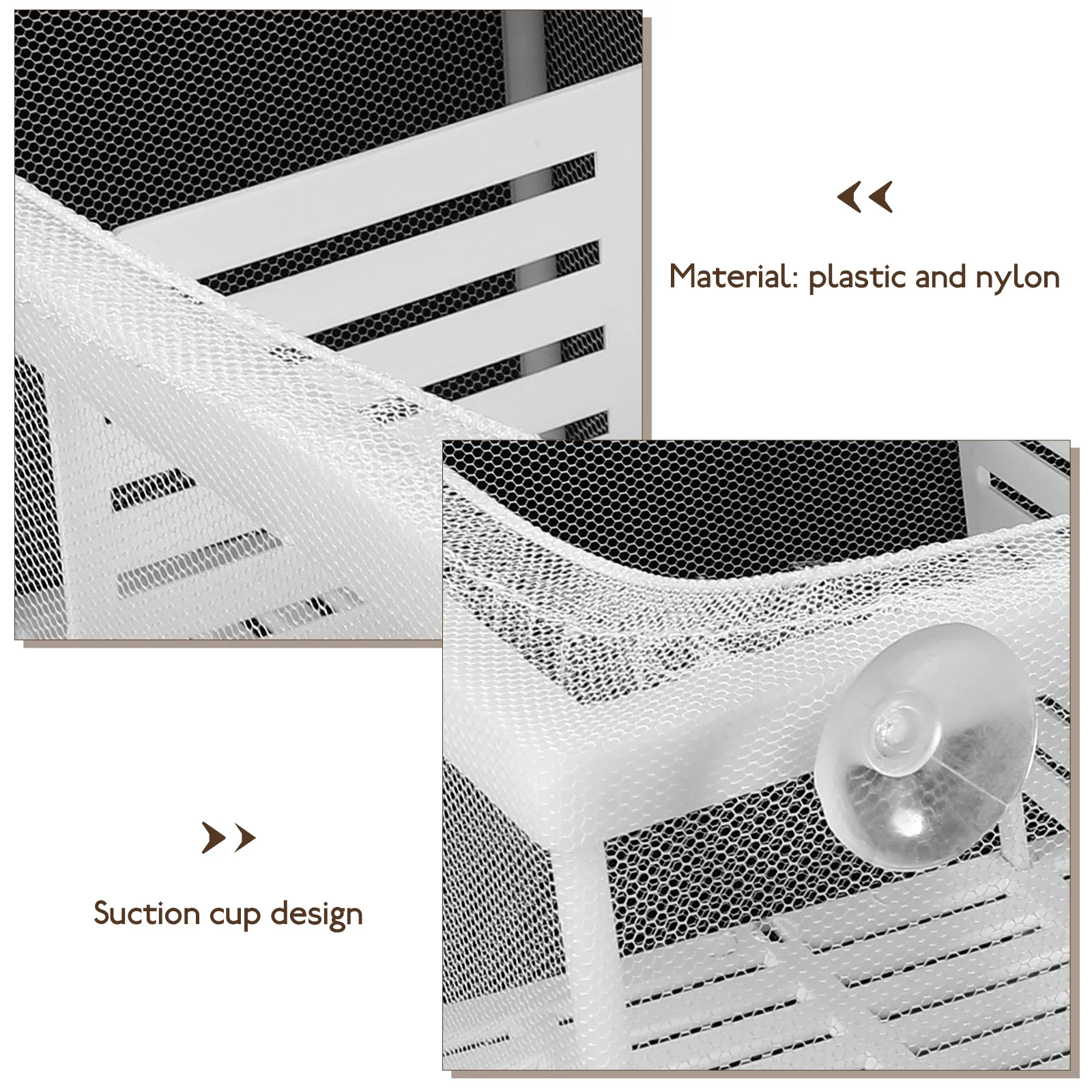 

2Pcs Isolation Net Fish Tank Breeding Box Aquarium Hatching Boxes Fish Protector Plastic Separator Suction Cups Easy