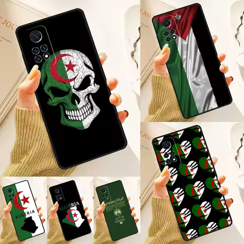 Algerian Algeria Passport Bumper Case For Samsung Galaxy S24 Plus S23 S20 S21FE Lite S22 Ultra Note 20 S8 S9 S10 Phone Coque