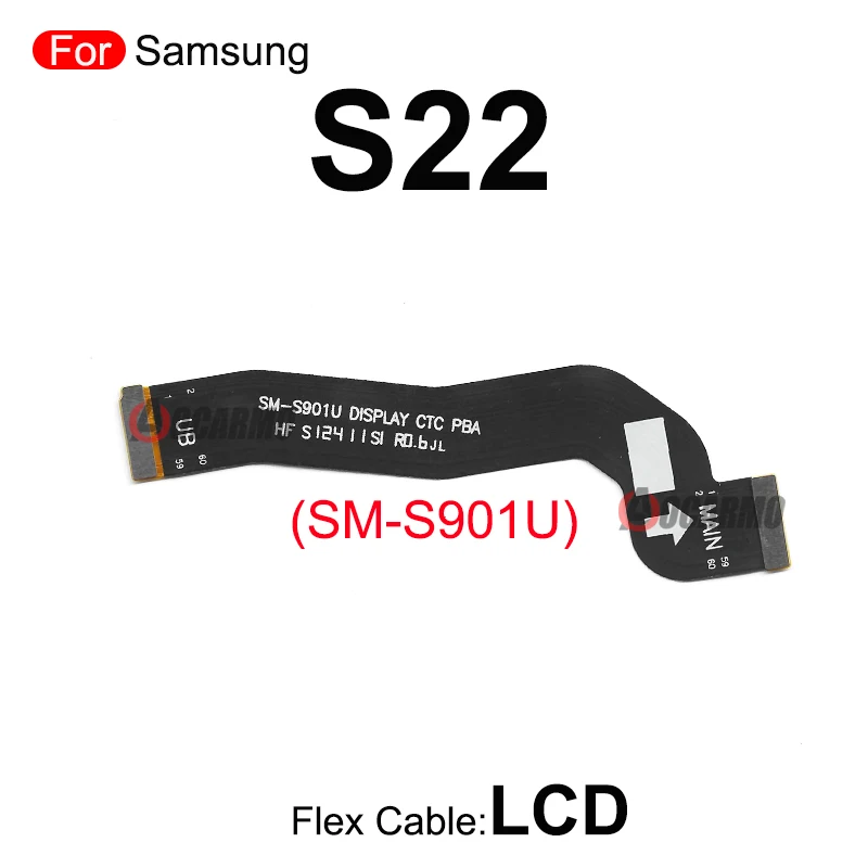 For Samsung Galaxy S20 S21 S22 Ultra Plus S21FE S21+ Motherboard Connector LCD Display Flex Cable Replacement Parts