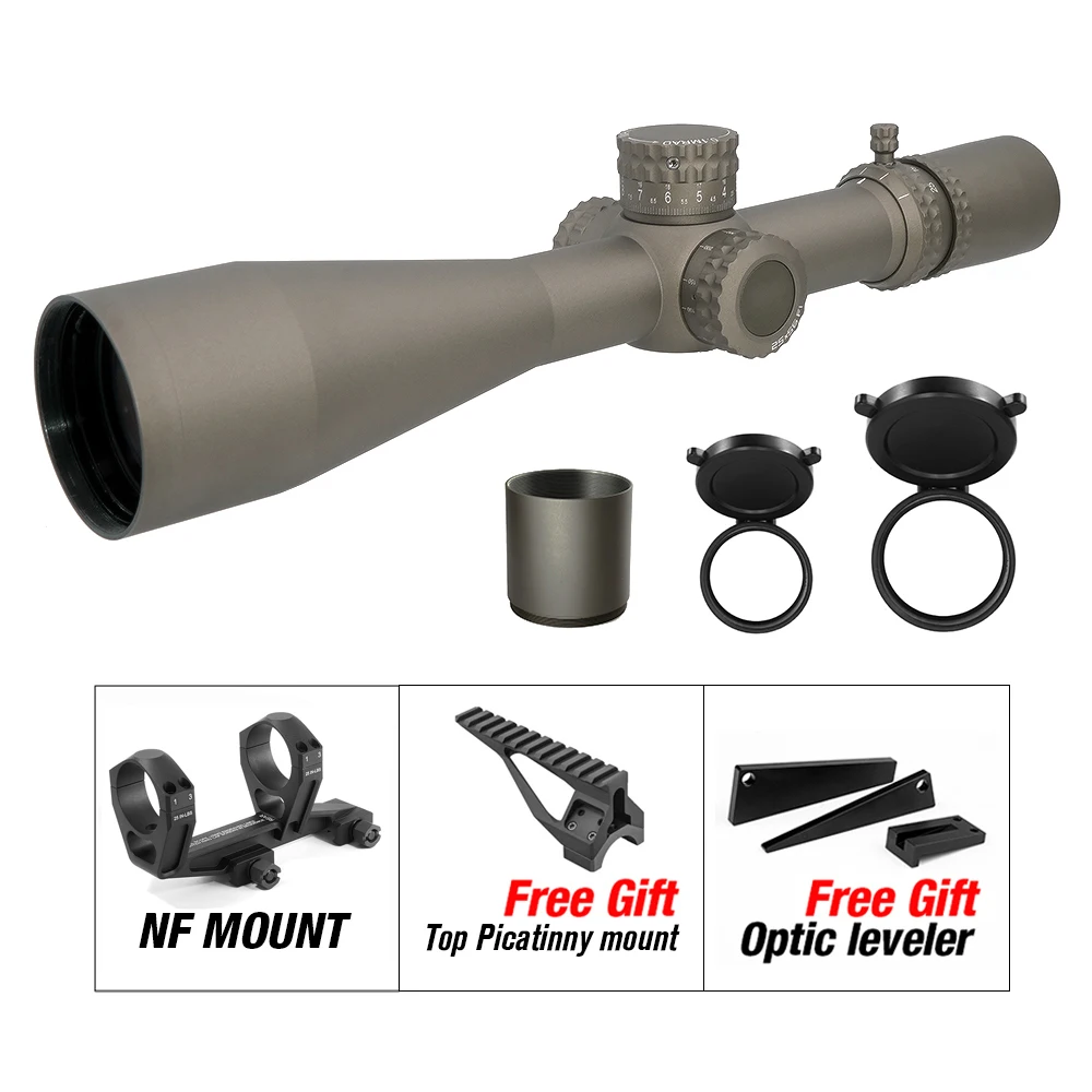Lunette de tir tactique 5-25x56mm FDE 9