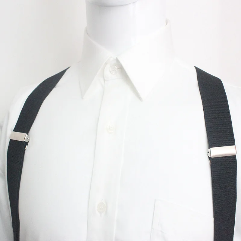 الرجال الجانب كليب على الكبار الأشرطة الظهر نوع الحمالات 2 كليب على بطة بيل مشبك دعوى السراويل الأشرطة الحمالات #2