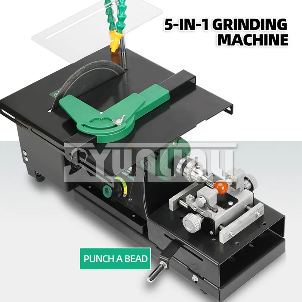 220V 1850W Grinding Machine Small Jade Cutting Machine Grinding And Polishing Machine Tool High-Power Jade Carving Machine