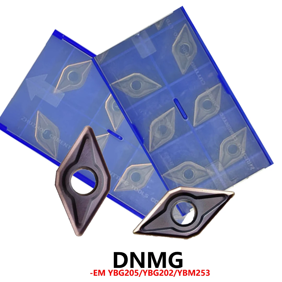 

Original DNMG110404-EM DNMG110404 DNMG110408 DNMG150404 DNMG150408 DNMG150604 DNMG150608 EM YBG205 Carbide Inserts Tools Blades