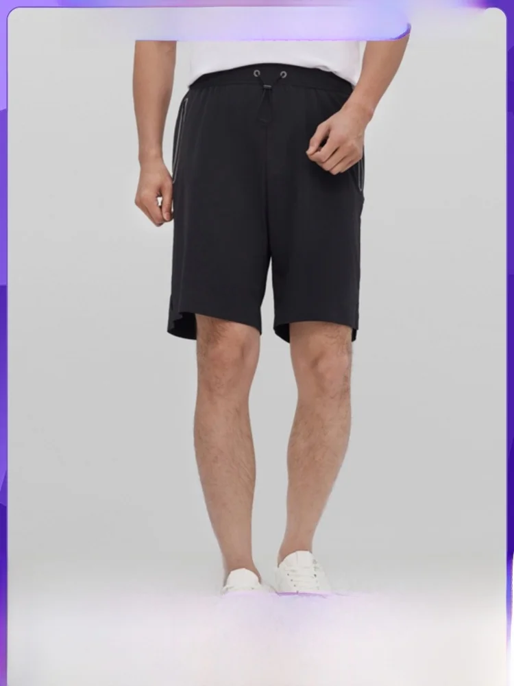 

Мужские спортивные повседневные шорты из нейлона с прямым кроем, средней посадкой, быстросохнущие, комфортные, цветные