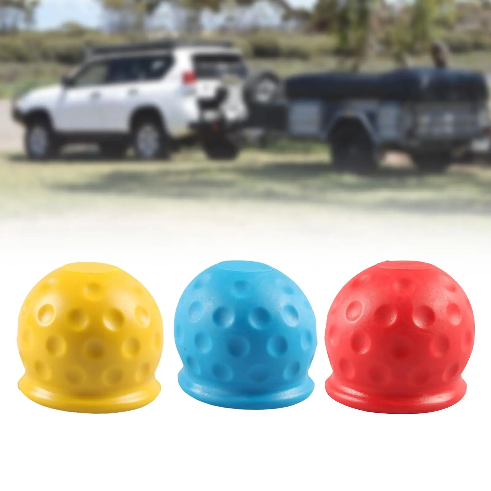 

Universal Trailer Hitch Ball Cap Waterproof Tow Bar Protection Shield for Trucks Cars Ships