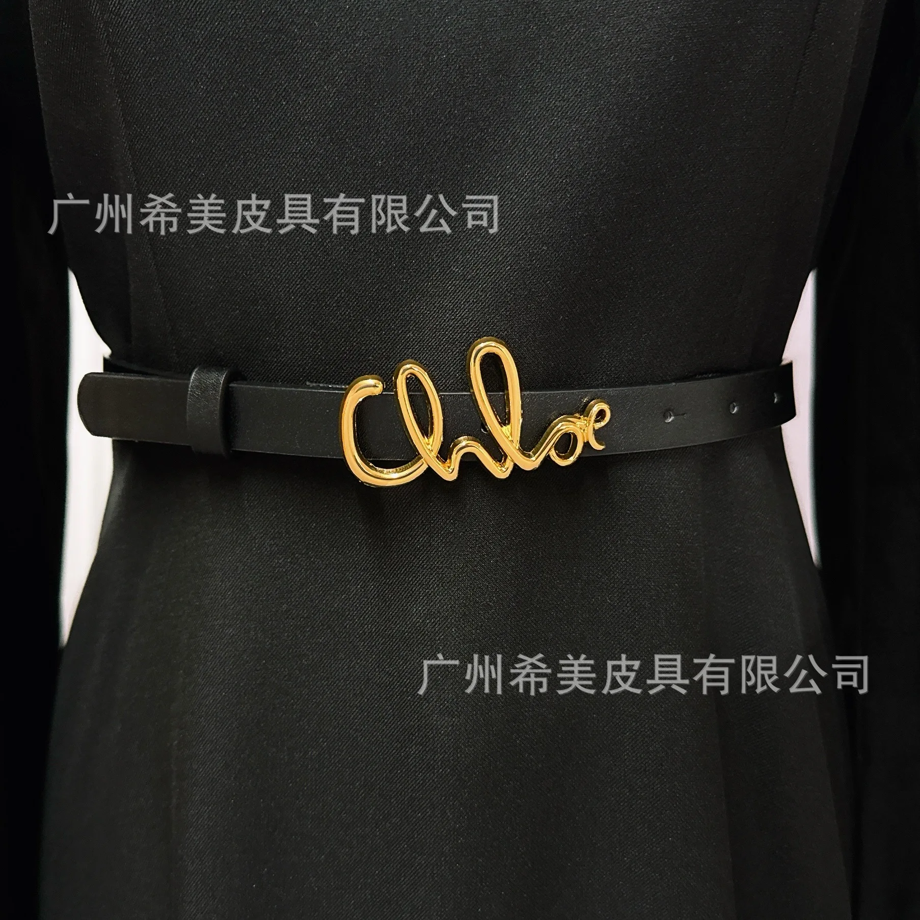 Модный дизайн с минималистичными буквами Ретро Ремень Кожаные ковбойские брюки с пряжкой Джинсовое платье Фирменный ремень Двусторонний