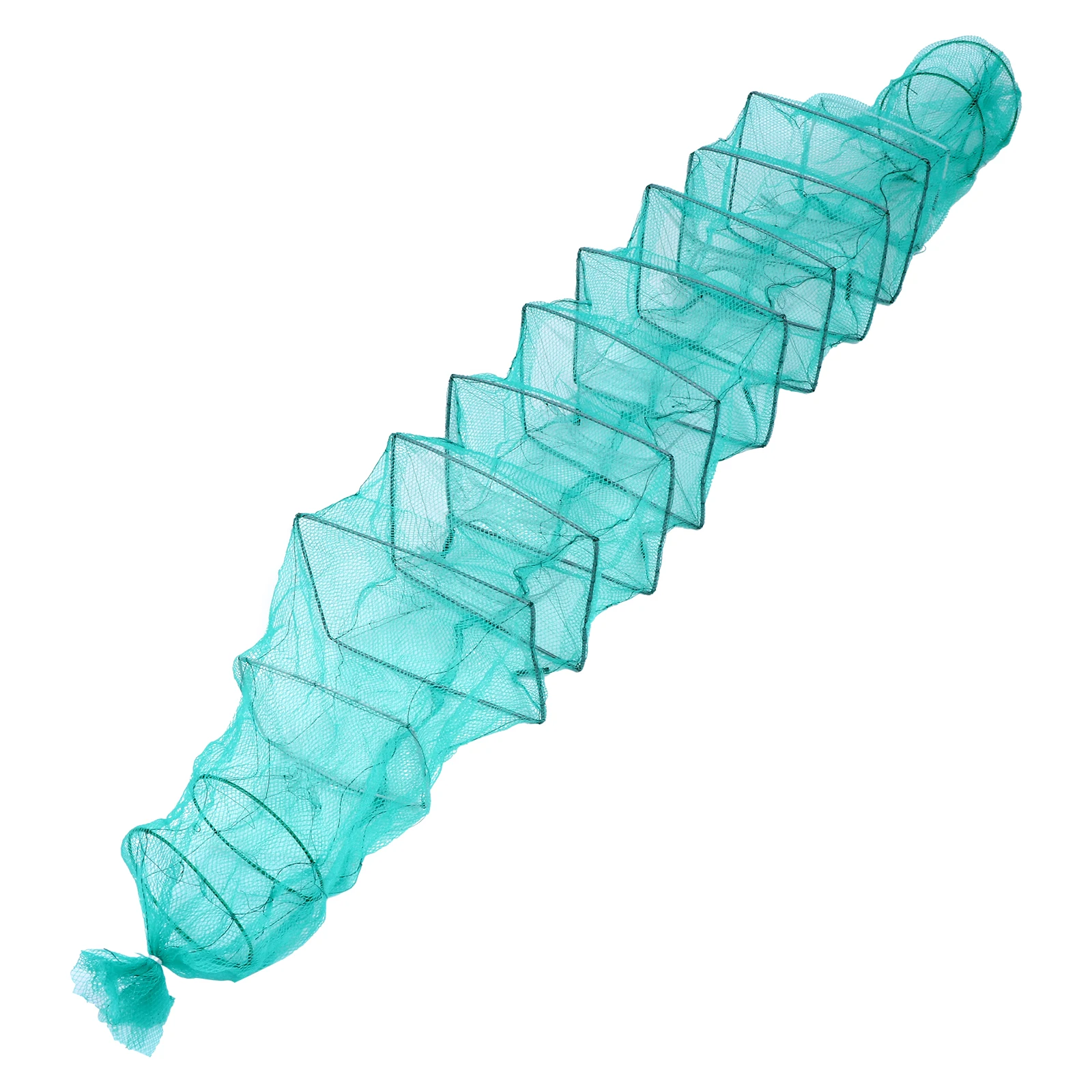 

Fishing Cage Easy Storage Net Catching Crabbing Bait Professional for Caught Nylon Foldable Use Trap