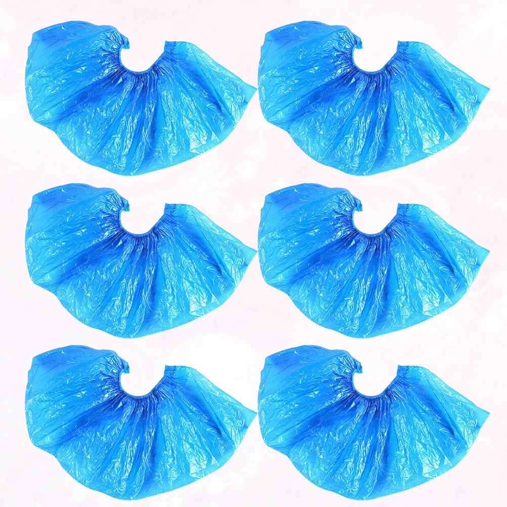 

200 Pcs Waterproof Dustproof Thick Disposable Shoe Covers Household Salon Workshop Nonwoven One Size Fits All