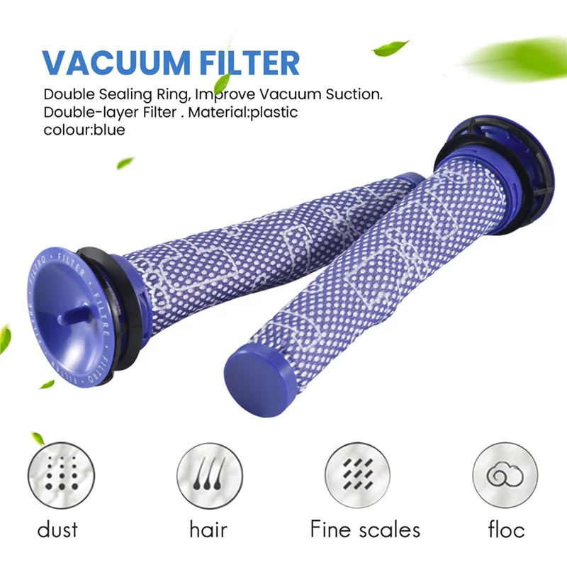 

ABKY-Applicable To Dyson V7 V8 Front Washable Filters Replacement Cleaning Accessories