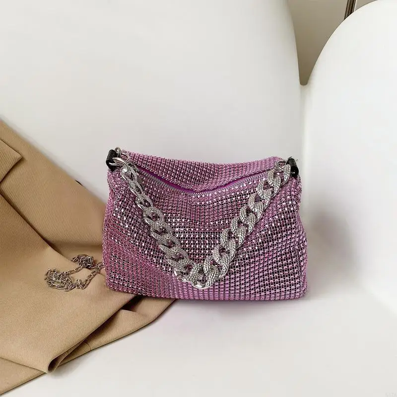 

Gorgeous Evening Bag for Rhinestone Crossbody Bag Handbag for Women Birthday Par 547A