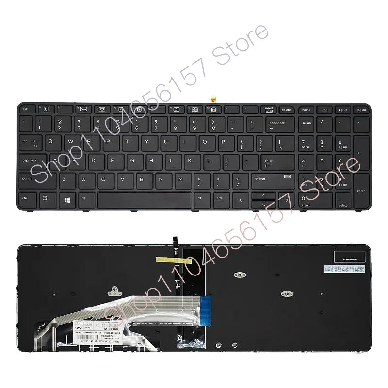 J США Русская подсветка клавиатуры ноутбука для HP ProBook 450 G3 G4 455 G3 G4 470 G3 G4 HSTNN-Q95C/Q03C SG-80650-2BA 827029 837549 - J США Русская подсветка клавиатуры ноутбука для HP ProBook 450 G3 G4 455 G3 G4 470 G3 G4 HSTNN-Q95C/Q03C SG-80650-2BA 827029 837549 -
