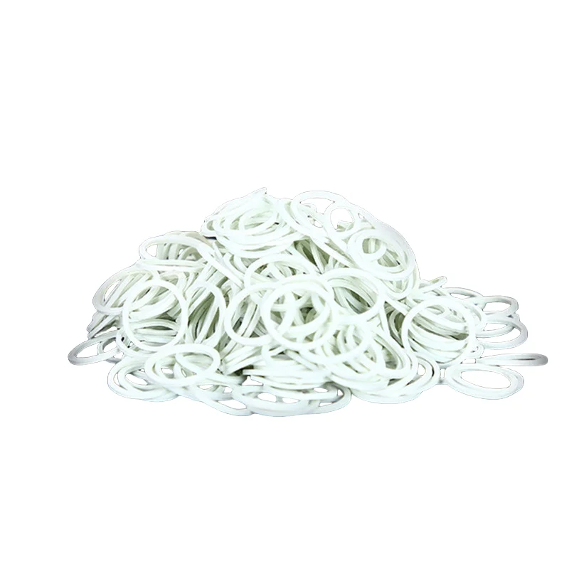 Strong Elastic Rubber Bands, Natural Rubber Product, White Rubber Band, School and Office Tying Gadgets,(13mm) 0.51inch 200Pcs