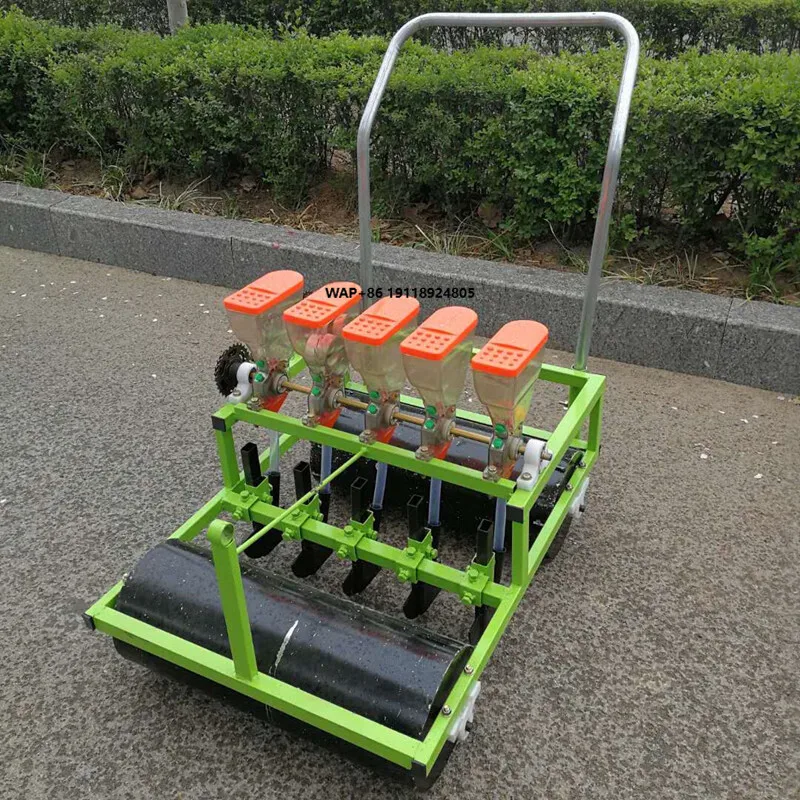 Manual Seeder 1 To 6 Rows Hand Push Vegetable Seeder Garden Precision Seeder Mini Quinoa Onion Seed Planter