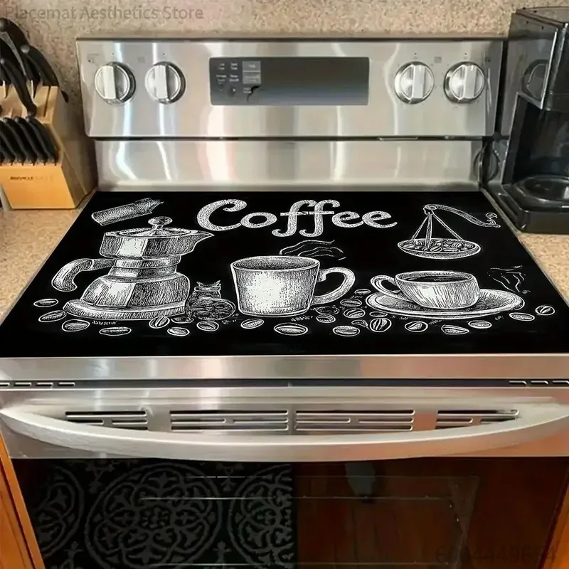 Popular American-Style Coffee Series New Type Of Diatomite Water-Draining Pad For Kitchen Bar Counter Stove Mat And Decor