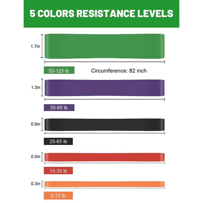 حزام مقاومة قابل للتمدد، حزام لياقة بدنية مرن، أربطة مساعدة قابلة للسحب لتدريب البيلاتيس، هدية للتمرين في صالة الألعاب الرياضية المنزلية #6