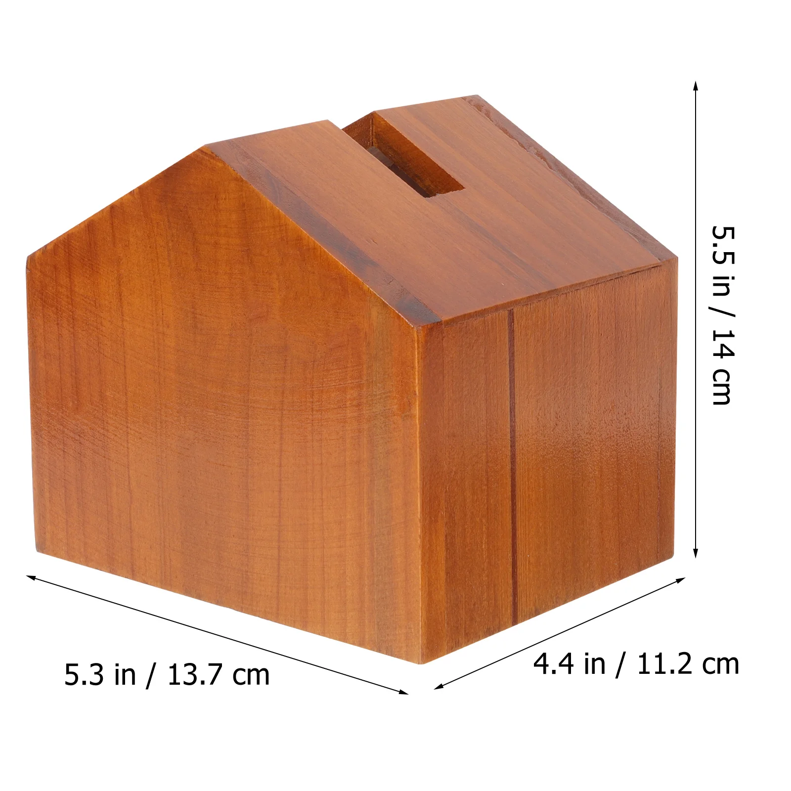 

Retro Decorative Wood Tissue Box Cover Farmhouse Paper Holder Bathroom Tray Napkin Dispenser Wooden Storage Home Use