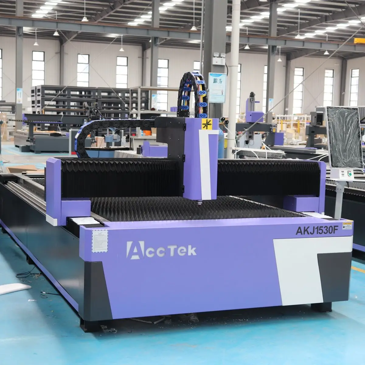 2kw 3kw 4kw 6kw Heavy Duty Economic Industry Metal Fiber Laser Cutting Machine for Steel Metal Aluminum Sheet