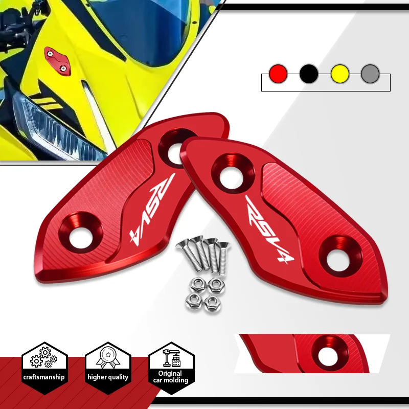 

Крышка зеркала заднего вида для RS660 RSV4 1100 Factory RSV4 GPR250R GPR150, накладка на зеркало мотоцикла, защитная крышка rs660 rsv4