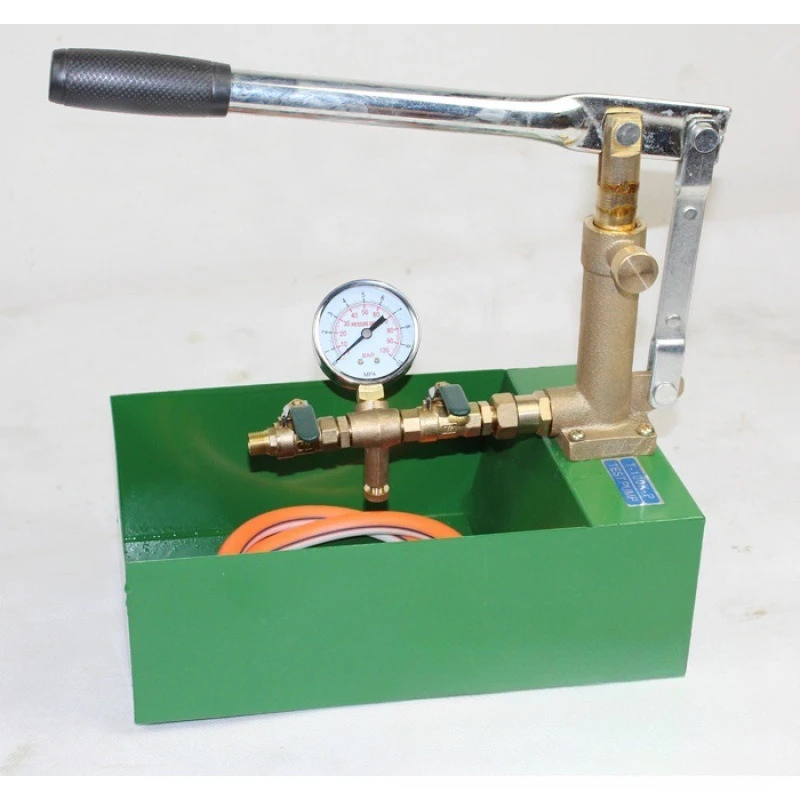 

Manual pressure test pump iron box T-100K-P water pipe special test tool fast and accurate pressure measurement artifact