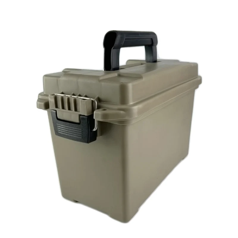 Tactics Ammo Box Plastic Bullet Box Outdoor Weapons Safe Storage Transport Safety Ammo Box Hunting Shooting Accessories